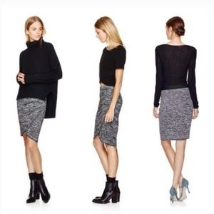 Wilfred Free Wrap Pencil Skirt